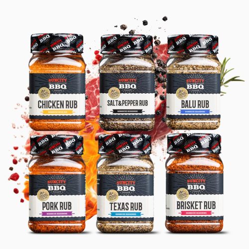 BBQ fűszercsomag 6 db-os