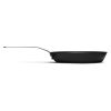 BARE Cookware 24 cm-es szénacél serpenyő + rozsdamentes acél fedél