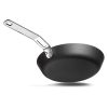 BARE Cookware 24 cm-es szénacél serpenyő + rozsdamentes acél fedél