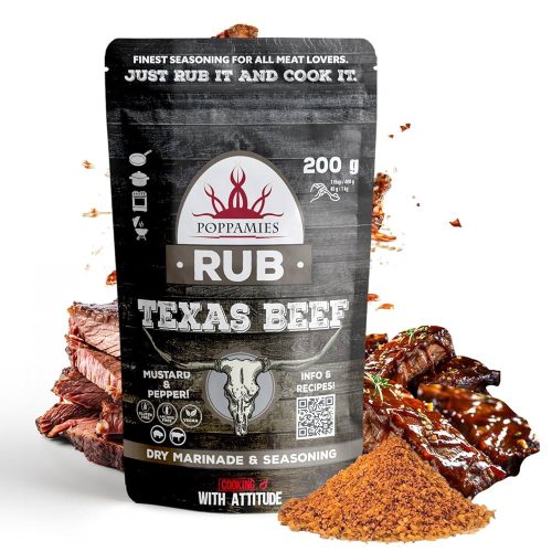 Poppamies Texas Beef Rub 200 g
