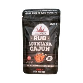 Poppamies Louisiana Cajun Rub 200 g