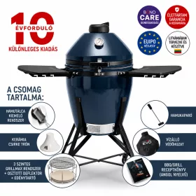 Kamado Bono® EVO Media Fényes Tengerkék