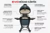 Kamado Bono® EVO Media Matt Sötétkék