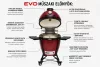Kamado Bono® EVO Media Royal Vörös