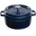 Grand Feu 4.7L Enamelled Cast Iron Casserole – Dark Blue