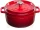 Grand Feu 4.7L Enamelled Cast Iron Casserole – Red