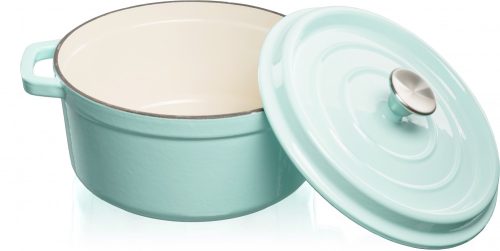 Grand Feu 3.5L Enamelled Cast Iron Casserole – Light Blue