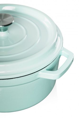 Grand Feu 3.5L Enamelled Cast Iron Casserole – Light Blue