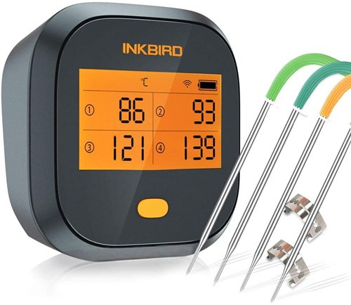 Inkbird® IBBQ-4T Digitális Hőmérő (IBBQ-4T)