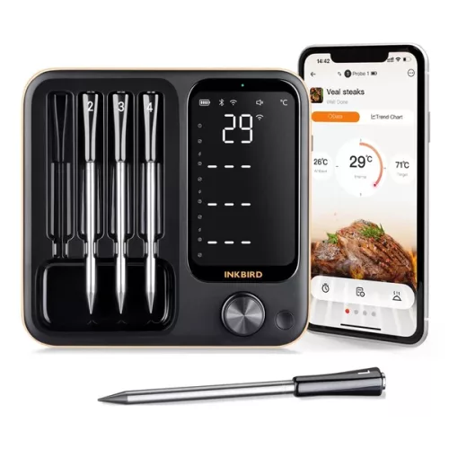Inkbird® Termometru wireless digital pentru miezul cărnii