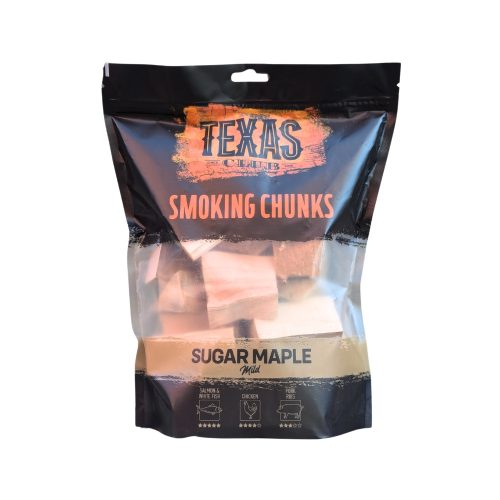 Texas Club füstölő fa kocka Juharcukor