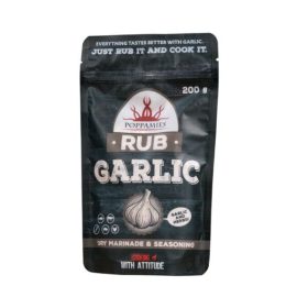 Poppamies Garlic Rub 200 g