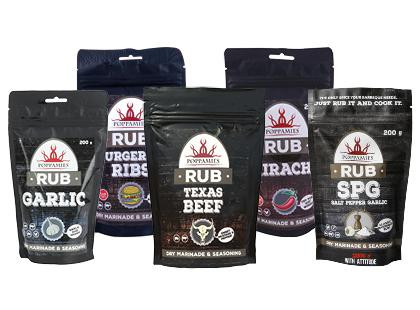 Poppamies Sriracha Rub 200 g