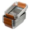 Turnpike BBQ Alumínium Tálca 21,5 x 15,5 x 3,5 cm (10 db/csomag)