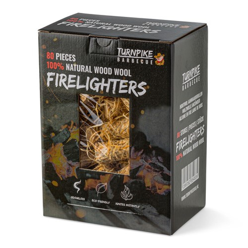 Aprindere din lână de lemn 80 bucăți