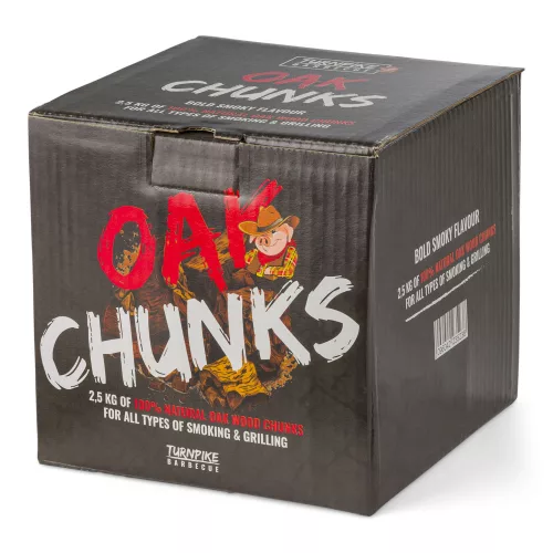 Turnpike lemn de afumare cuburi stejar (OAK) 2,5 kg