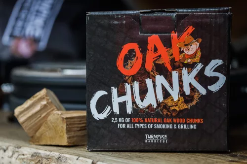 Turnpike lemn de afumare cuburi stejar (OAK) 2,5 kg