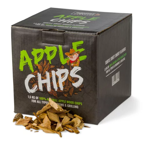 Turnpike chips de lemn pentru afumare, măr 1,5 kg (8 litri)