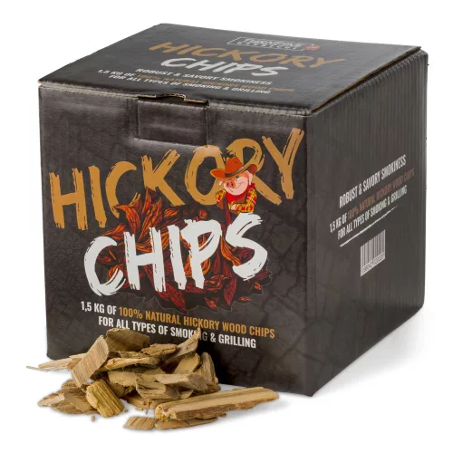 Turnpike chips de lemn pentru afumat hickory 1,5 kg (8 litri)