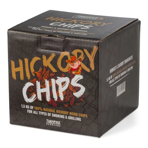 Turnpike chips de lemn pentru afumat hickory 1,5 kg (8 litri)