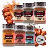 Best of Suncity Spices,  Set with 6 Shakers in a Box - The Perfect Choice for Meat Lovers to Grill and Bbq