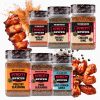 Best of Suncity Spices,  Set with 6 Shakers in a Box - The Perfect Choice for Meat Lovers to Grill and Bbq