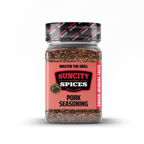 Best of Suncity Spices,  Set with 6 Shakers in a Box - The Perfect Choice for Meat Lovers to Grill and Bbq