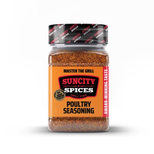 Best of Suncity Spices,  Set with 6 Shakers in a Box - The Perfect Choice for Meat Lovers to Grill and Bbq