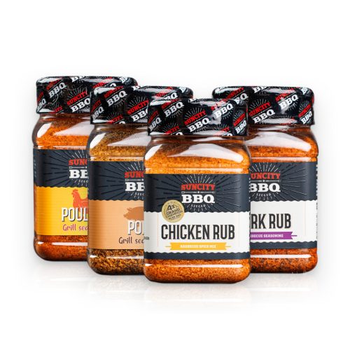 SunCity BBQ Best of set de condimente 4 bucăți