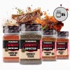 Suncity Spices Pitmaster's choice- - Best barbeque rub set with 4 shakers - BBQ Master Collection